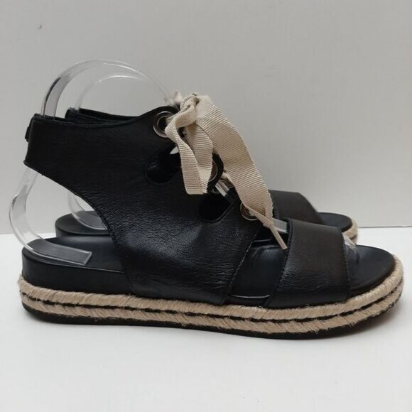 RUDSAK Italy Baptista Lace-Up Ankle Gladiator Sandal Flats Sz US 7 | Eur 37 - Picture 3 of 15